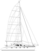Privilege 495 : Sails plan Privilege 495 : Sails plan