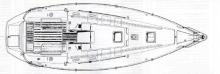 First 35s5 : Boat layout