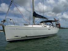At anchor in Le Marin in Martinique - Dufour Yachts Dufour 385 Grand'Large, Used (2005) - Martinique (Ref 343)