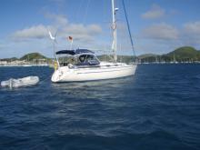 At anchor in Martinique - Bavaria Yachts Bavaria 37 C2, Used (2001) - Martinique (Ref 423)