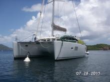 At anchor - Lagoon Lagoon 400 4 cabines, Occasion (2010) - Caribbean (Ref 494)