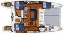 Catana 471 owner version : Boat layout