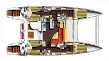 Catana 50 : Boat layout