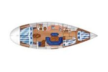 Dufour 45 Classic : Boat layout