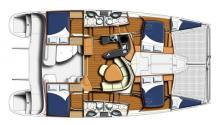 Leopard 43 : Boat layout