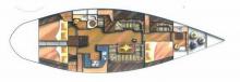 Dufour 50 Prestige : Boat layout