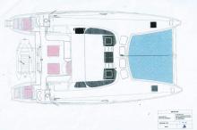 Catana 471 owner version : Deck layout