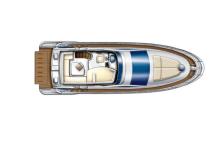 Azimut 48 : Deck layout