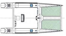 Taïti 75 : Deck layout