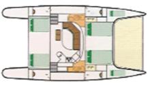 Casamance : Boat layout