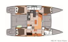 Helia 44 : Boat layout Helia 44 : Boat layout