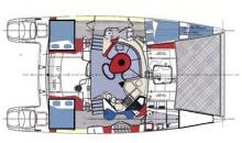 Venezia 42 : Boat layout