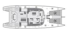 Sunreef 114 : Cockpit and saloon layout