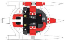 NEEL-TRIMARANS NEEL 45: BOAT LAYOUT