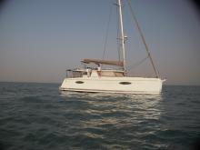 Fountaine Pajot Hélia 44  : At anchor other view