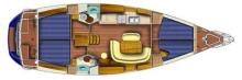 Sun Odyssey 45 : Boat layout
