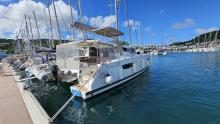 Fountaine Pajot Astréa 42 Maestro : A&C Yacht pontoon at the marina in Le Marin Fountaine Pajot Astréa 42 Maestro : A&C Yacht pontoon at the marina in Le Marin