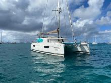Fountaine Pajot Astrea 42 : At anchor in Martinique
