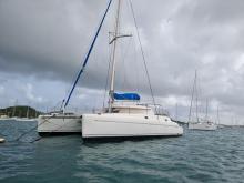 Fountaine Pajot Athena 38 : At anchor in Martinique