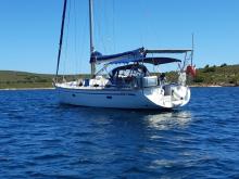 Bavaria 46 Cruiser : At anchor Bavaria 46 Cruiser : At anchor