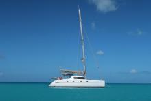 Fountaine Pajot Belize 43 : At anchor in The Caribbean