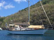 Cabo Rico 34: At anchorage in Martinique