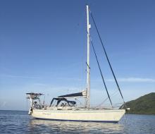 Ocean Bound Yachts   Crossbow 40 : At anchor in Martinique