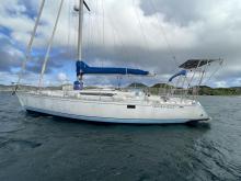 Bénéteau First 38 : At anchor in Martinique
