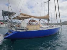 Del Pardo Grand Soleil 43 Racing : At anchor in Martinique