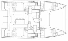 40 open : Cabins layout