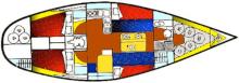 First 35 : Cabins layout