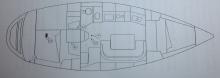 Grand-Soleil 37 : Boat layout Grand-Soleil 37 : Boat layout