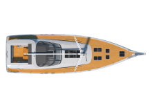 Jeanneau 60 : deck plan