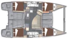 Lipari 41 : Cabins layout