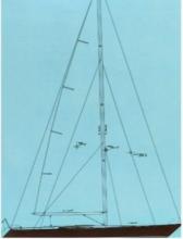 One Off David Petrick : Sails plan