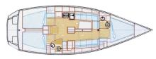 Ovni 395 : Boat layout Ovni 395 : Boat layout