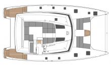 Saba 50 Maestro Crew : Deck layout