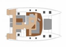 Saona 47 Maestro : Boat layout