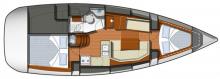 Sun Odyssey 36.2: Boat layout