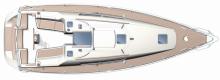 Sun Odyssey 36i : Deck layout