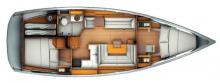 Sun Odyssey 409 Performance : cabins layout