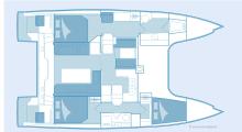 Visiona 40 : Cabins layout