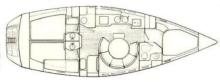 Voyage 12.50 : Cabin layout Voyage 12.50 : Cabin layout
