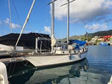 Staempfli Marjolaine 35 : At pontoon in Martinique