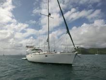 Oceanis 510: At anchor