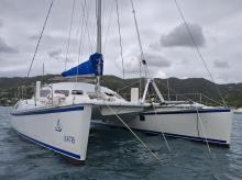 Outremer 38/40 : At anchor in Martinique
