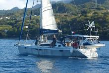 Alubat Ovni 395 : Navigating in The Caribbean