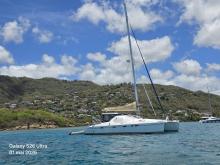 Alliaura Marine Privilège 495 : At anchor in  Martinique