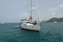 Jeanneau Sun Odyssey 36.2 : At anchor in Martinique