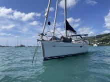 Jeanneau Sun Odyssey 42 DS : At anchor in Martinique